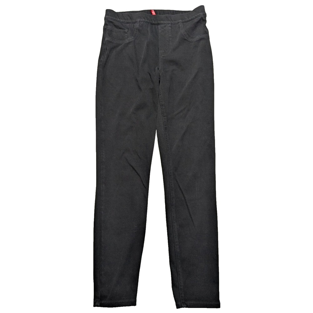 Spanx Jean-ish‎ Ankle Leggings Black Pull on Pants - Women Medium #20018R